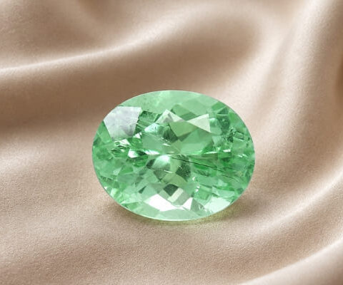 Oval Green Paraiba Tourmaline