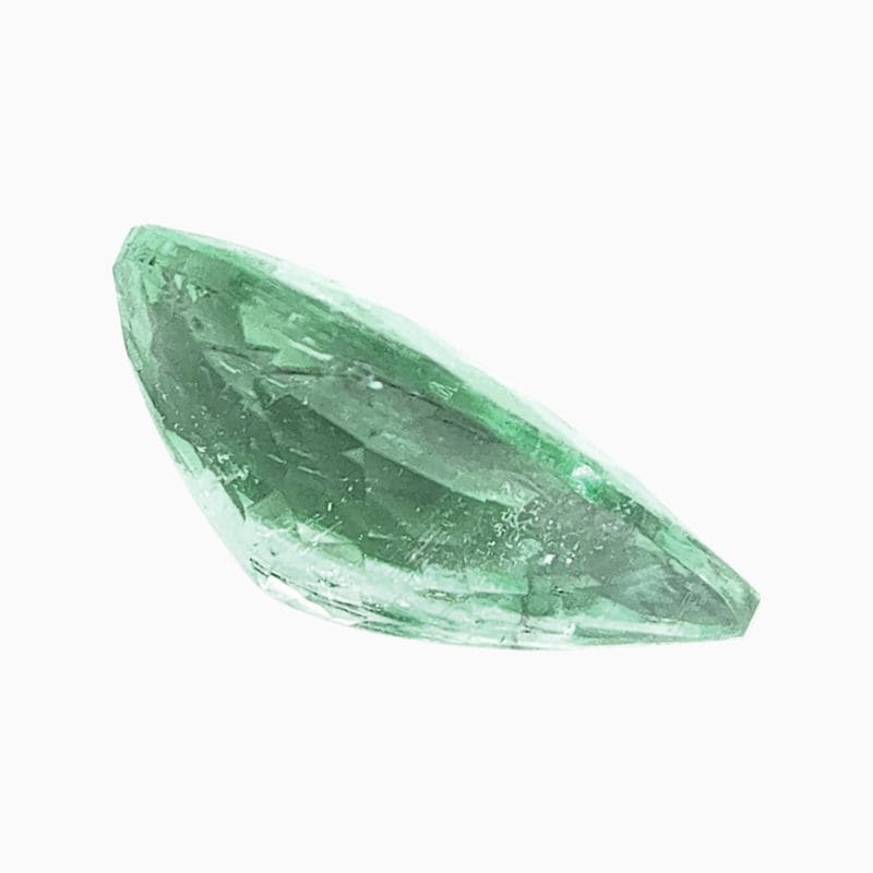 bluish-green mozambique paraiba tourmaline gemstone