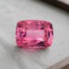 Tanzanian Elongated Cushion Neon Reddish-Pink Spinel