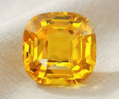 Orange-Yellow Sapphire