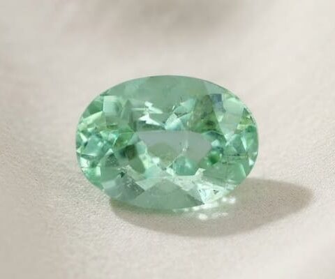 Natural Paraiba Tourmaline Oval Cut Gemstone