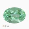 Natural neon green Paraiba tourmaline gemstone