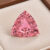 Large Triangular Fuchsia Pink Tourmaline