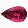 Natural vivid pink tourmaline gemstone