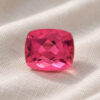Cushion Hot Pink Tourmaline