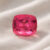Cushion Hot Pink Tourmaline