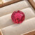 Round Sunset Pink Tourmaline