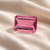 Octagonal Blush Pink Tourmaline