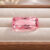 Rectangular Reddish-Pink Tourmaline