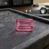 Octagonal Hot Pink Tourmaline