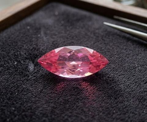 Marquise Reddish-Pink Tourmaline