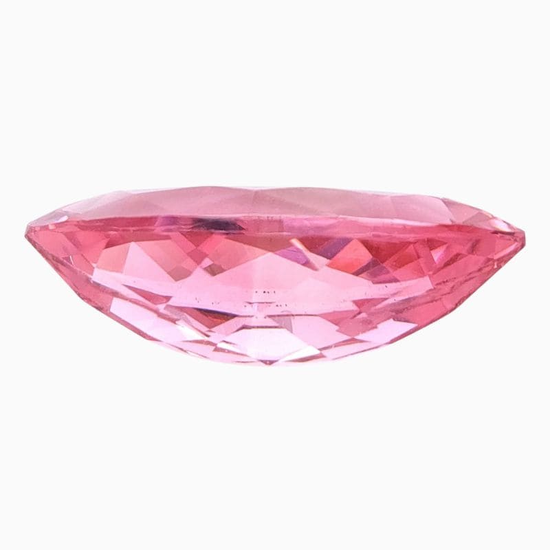 reddish-pink tourmaline gemstone