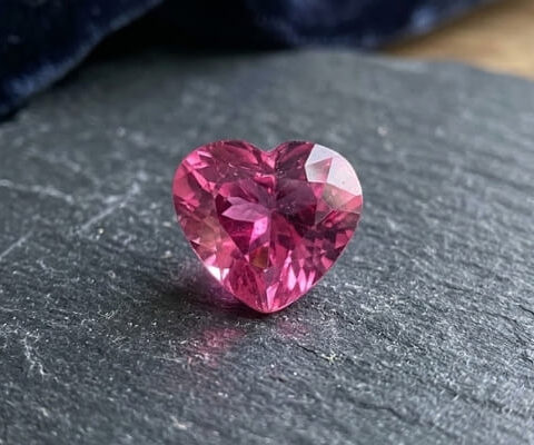 Heart Hypnotic Pink Tourmaline