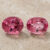 Pink Tourmaline Gemstone Pair