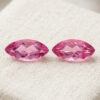 Pink Tourmaline Pair