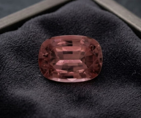 Cushion Deep Pink Zircon