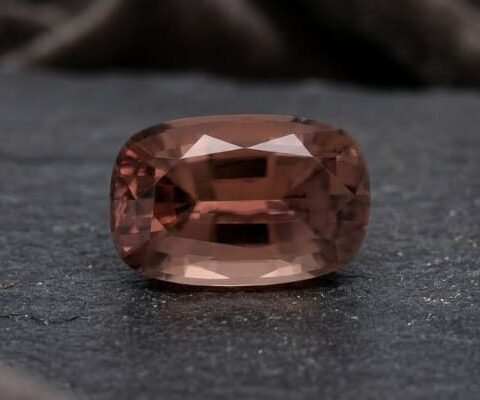 Cushion Rich Pink Zircon