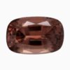 Natural pink cushion zircon gemstone