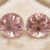 Round Pink Zircon Matching Pair