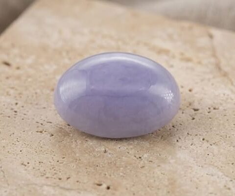 Oval Lavender Purple Jadeite Jade