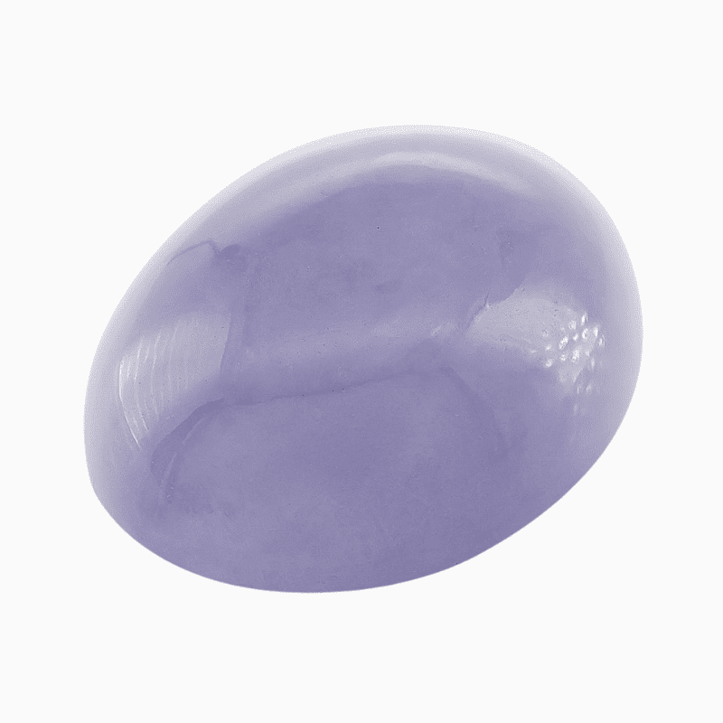 Natural lavender purple jadeite jade gemstone