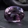 Natural Deep Purple Sapphire Oval Cut Gemstone
