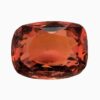 Natural rich red zircon gemstone