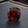 Natural Deep Red Zircon Cushion Cut Gemstone