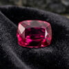 Natural Deep Pink Rubellite Tourmaline Cushion Cut Gemstone