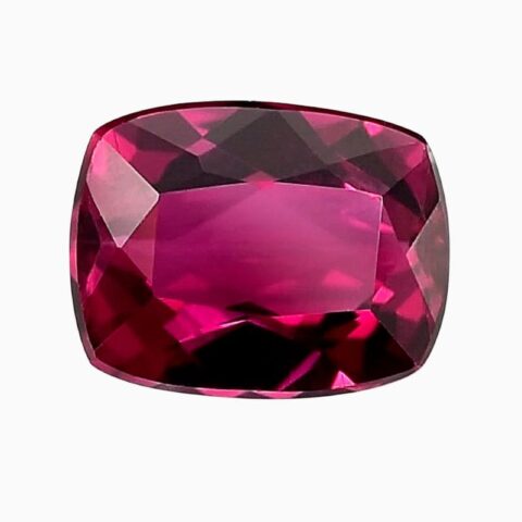 Natural purplish-red rubellite gemstone