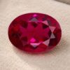 Oval Red Rubellite Tourmaline