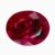 Natural red rubellite tourmaline gemstone