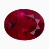 Natural red rubellite tourmaline gemstone