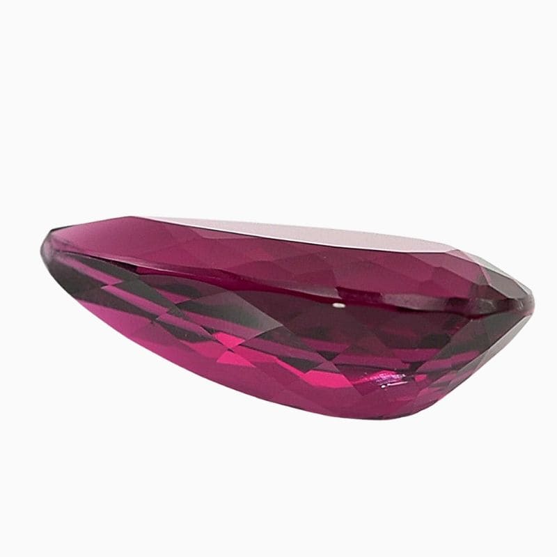 red rubellite gemstone