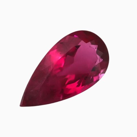 soft blush-pink rubellite gemstone