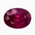 Natural red rubellite tourmaline gemstone