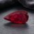Natural Red Rubellite Tourmaline Gemstone Angled View