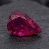 Natural Rubellite Gemstone Front View