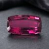 Natural Pink Rubellite Tourmaline Gemstone Front View