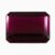 Natural deep red rubellite gemstone