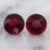 Natural Red Rubellite Tourmaline Matching Pair Front View