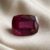 Natural Deep Pink Ruby Cushion Cut Gemstone Front View
