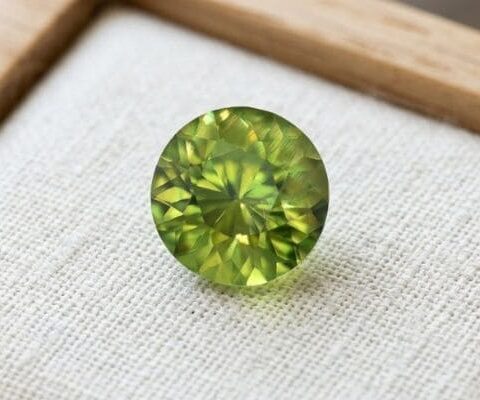 Natural Russian Demantoid Garnet