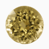 Natural warm golden yellow sinhalite gemstone