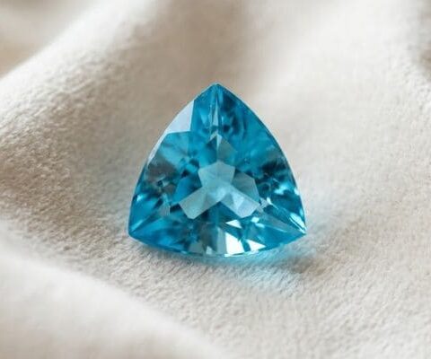 Trillion Swiss Blue Topaz