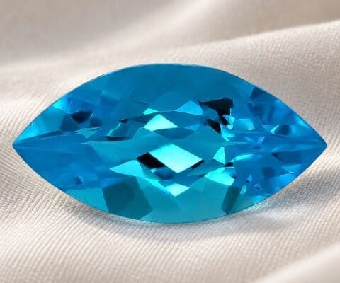 Marquise Swiss Blue Topaz
