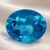 Oval Swiss Blue Topaz