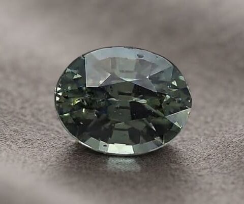 Teal Blue-Green Sapphire