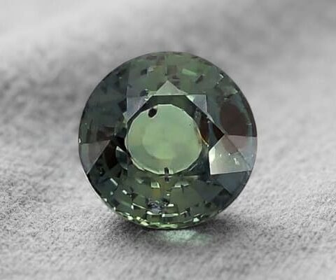 Teal Blue-Green Sapphire