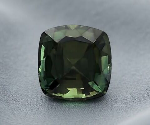 Teal Blue-Green Sapphire